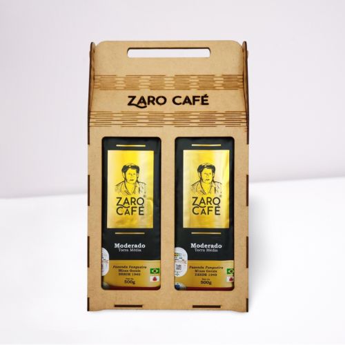Kit Presente Zaro Café Especial Moderado Moído 1kg