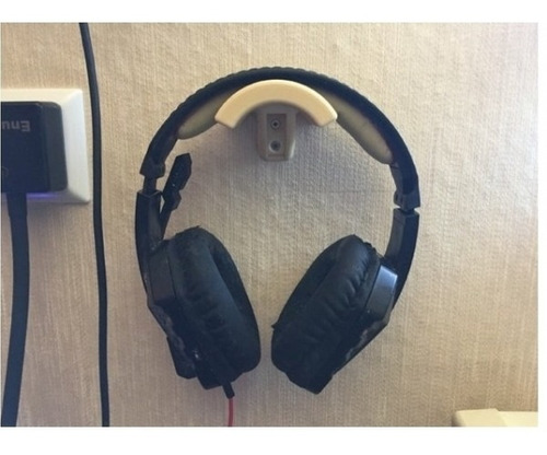 Suporte De Parede Para Headset Gamer - Headphone Cor:Branco