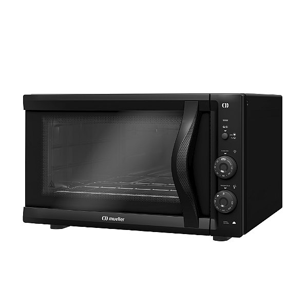 Forno Elétrico de Bancada Mueller MFB50F 50L Vidro Duplo&Grill PTO-127v