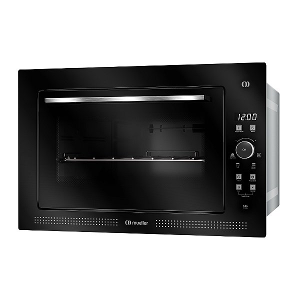 Forno Elétrico de Embutir Mueller 50 Litros Preto com Painel Digital MFE50L-127v