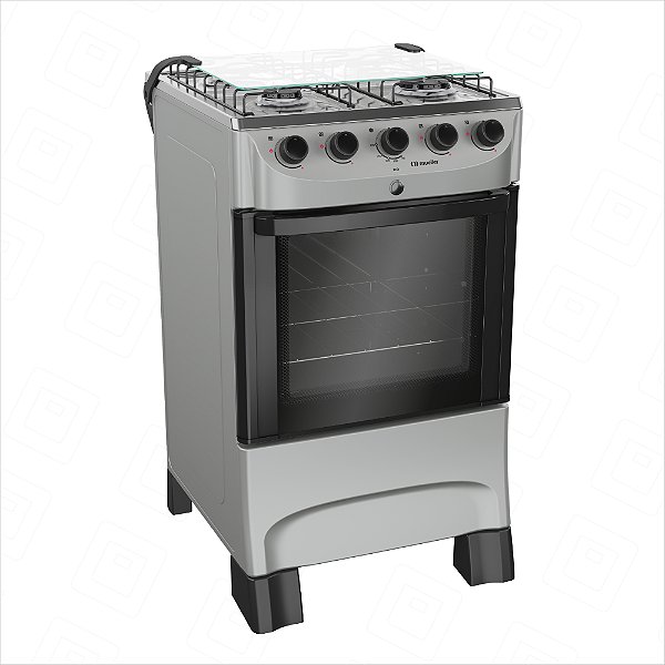 Fogão 4 bocas Mueller Titânio com Acendimento automático MFI4BB - Bivolt