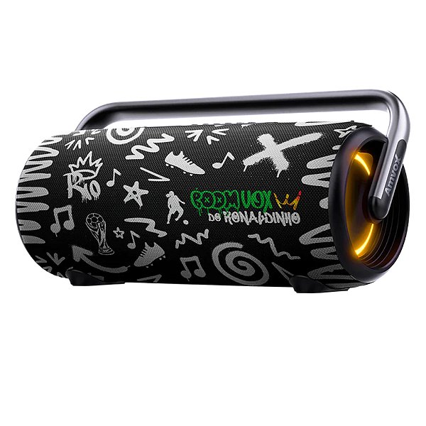 Caixa de Som Amplificada Amvox ACA 610 BoomVox 610W RMS IP56 Grafite-Bivolt