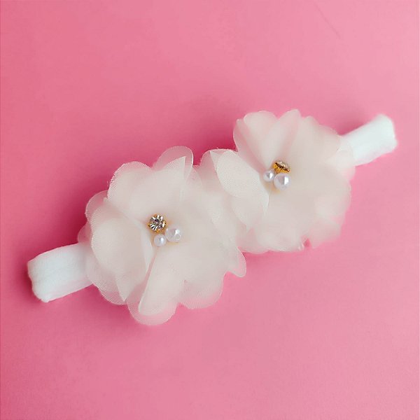 FAIXINHA FLORES CAMÉLIA