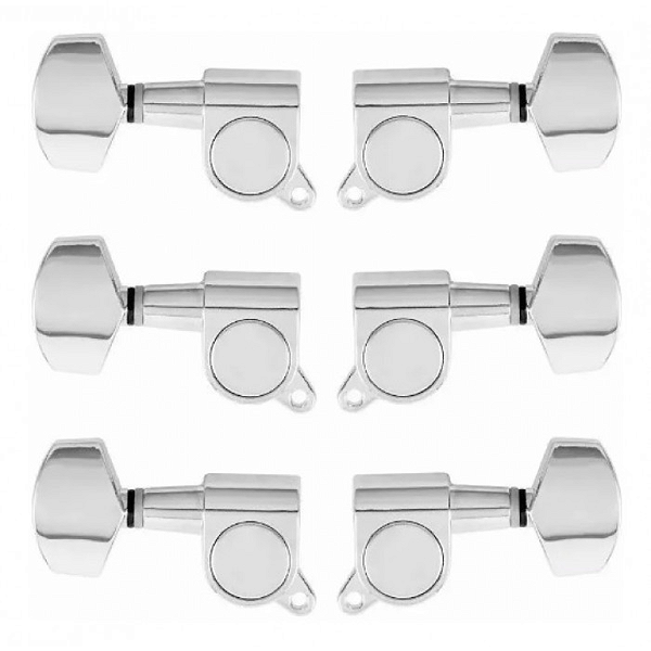 Tarraxa Strinberg  Violão Aço Am-01 Cr 3+3 Cromada Blindada