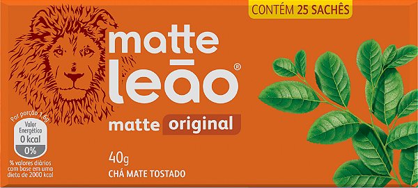 Chá Matte Leão Original- Caixa com 25 Unidades