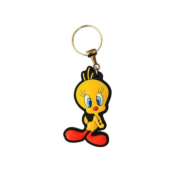 Chaveiro de Borracha Geek Piu-Piu