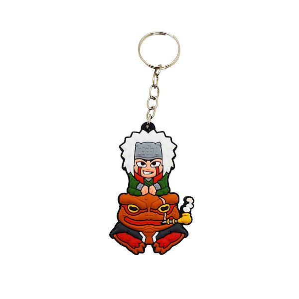 Chaveiro de Borracha Geek Jiraiya II