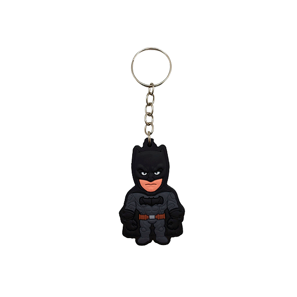 Chaveiro de Borracha Geek Cute Batman