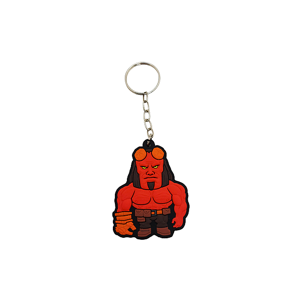 Chaveiro de Borracha Hellboy