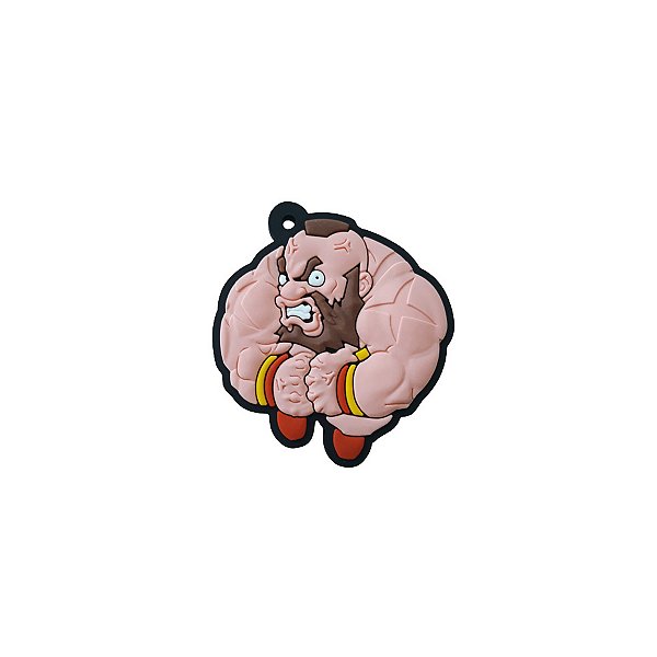 Chaveiro de Borracha Zangief