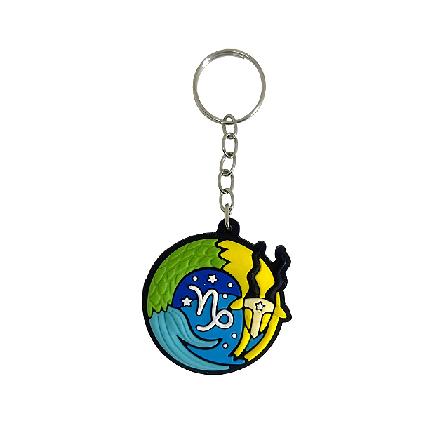 Chaveiro de Borracha Signo Capricórnio