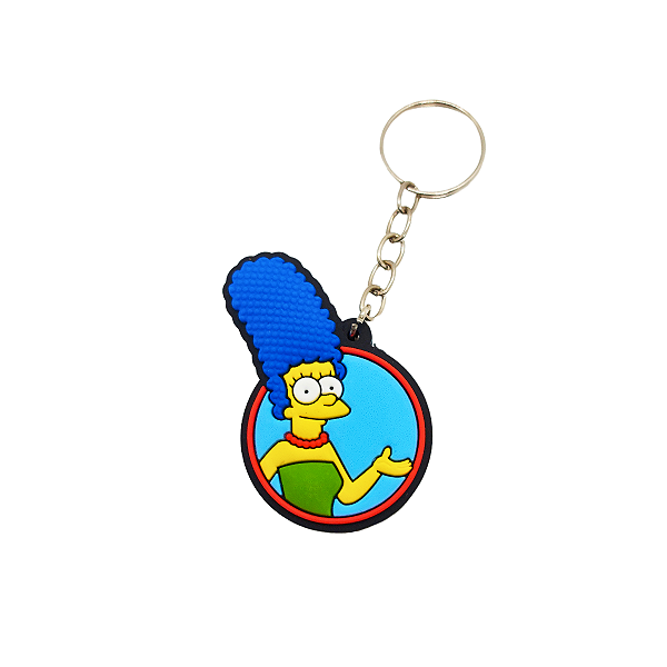 Chaveiro de Borracha Marge