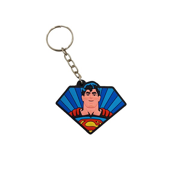 Chaveiro de Borracha Superman IV