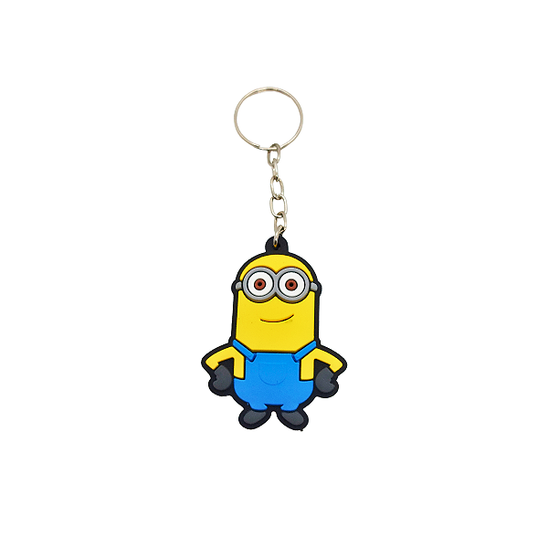 Chaveiro de Borracha Minion Kevin