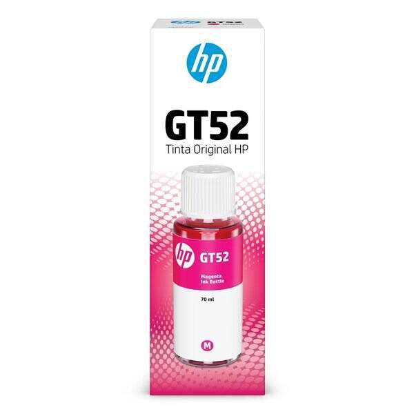 Garrafa de tinta HP GT52 magenta 70 ml (M0H55AL)