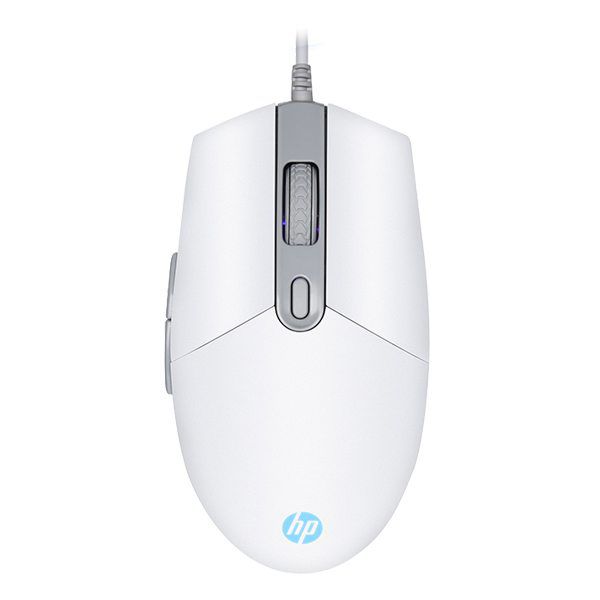 Mouse gamer USB HP M260 branco (7ZZ82AA)