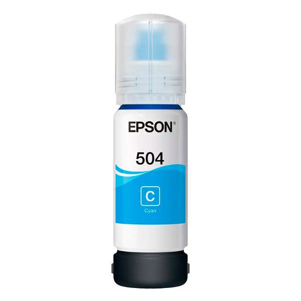 Garrafa de tinta Epson T504220-AL ciano 70 ml