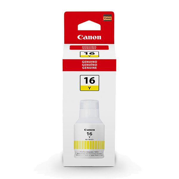 Garrafa de tinta Canon GI-16Y amarelo