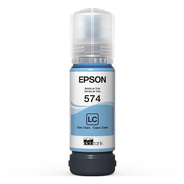 Garrafa de tinta Epson T574520-AL ciano claro