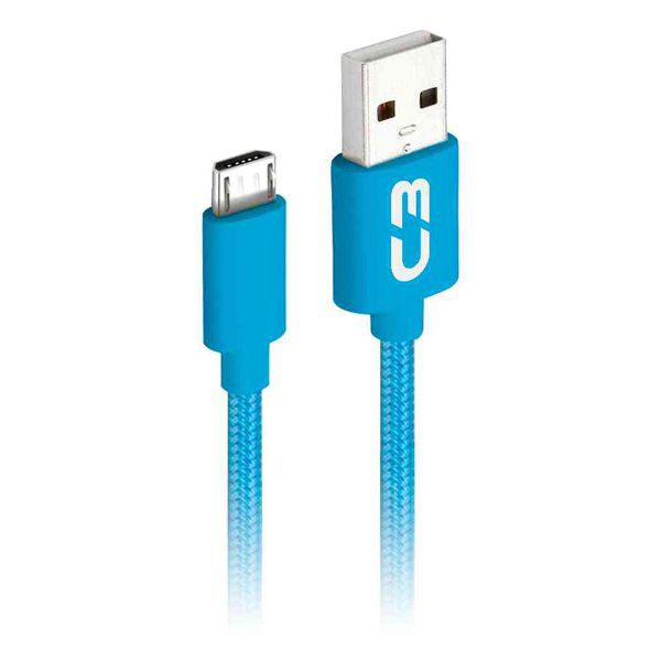 Cabo micro USB 2.0 AM x USB C3Plus CB-M11BL