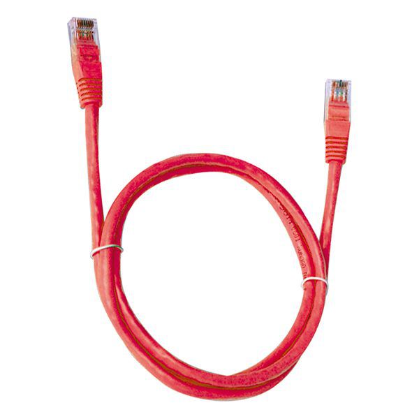 Cabo de rede Ethernet CAT5E 5 metros Plus Cable PC-ETHU50RD