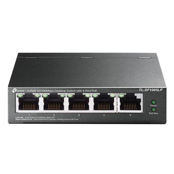 Switch 05 portas 10/100 Mbps TP-Link TL-SF1005LP