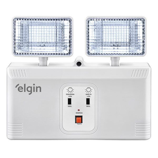 Luminária de emergência LED Elgin Power Line 2000LM (48LEM2KL0000)
