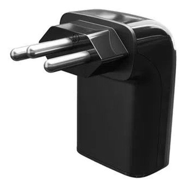 Protetor de surto 3 pinos 10A bivolt Clamper iClamper Pocket Fit preto (015406)