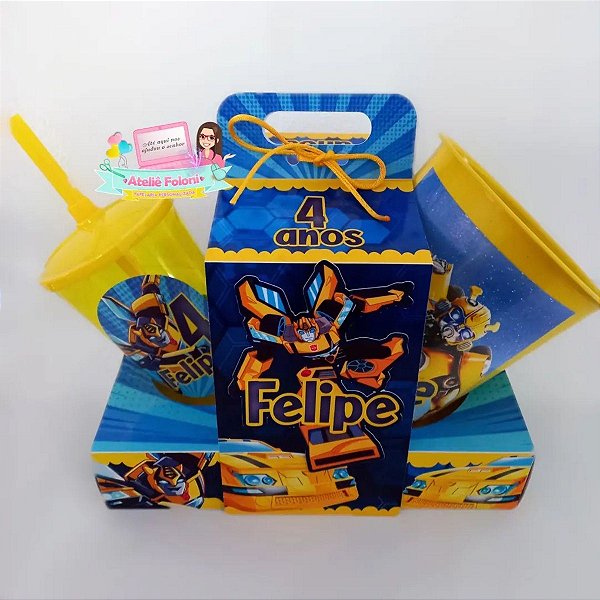 Kit Cineminha na caixa com alça