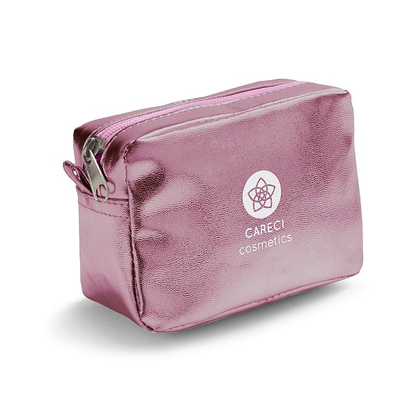 Necessaire  PVC com zíper metalizada PERSONALIZADAS