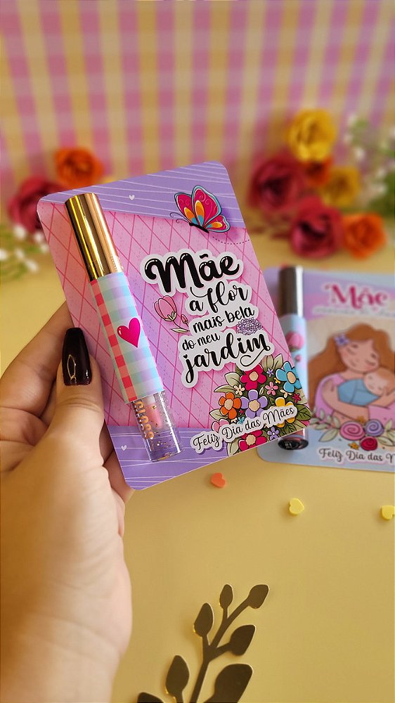 Card Gloss Dia das Mães Personalizado