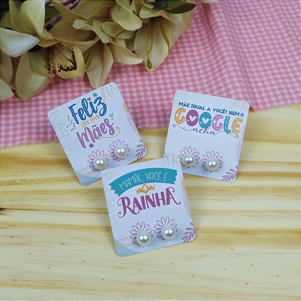Card com Brinco dia das Mâes Personalizado