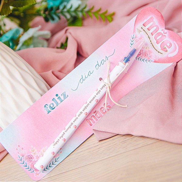 Card com caneta Personalizada