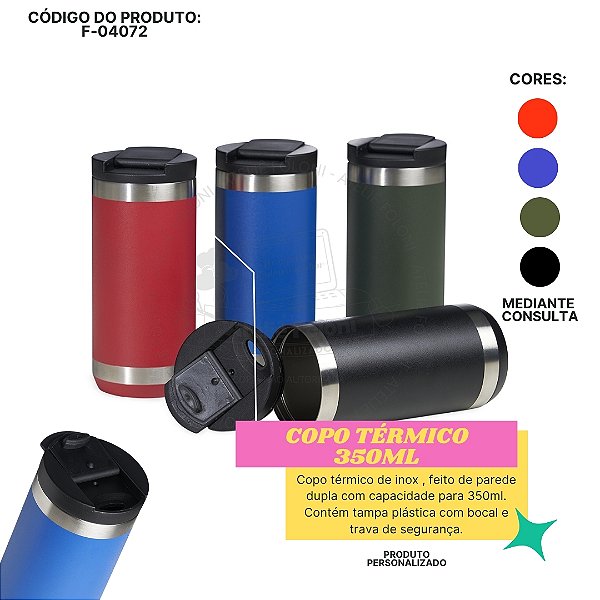 Copo Térmico 350ml Personalizado