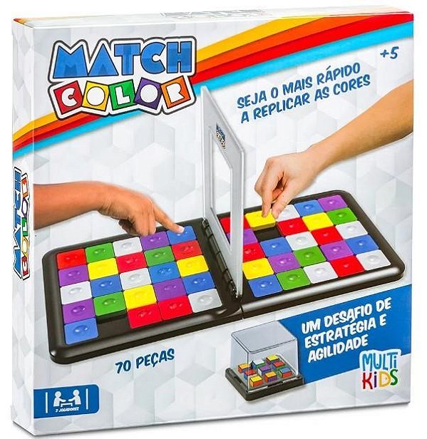 Jogo Match Color Multikids - Br1677