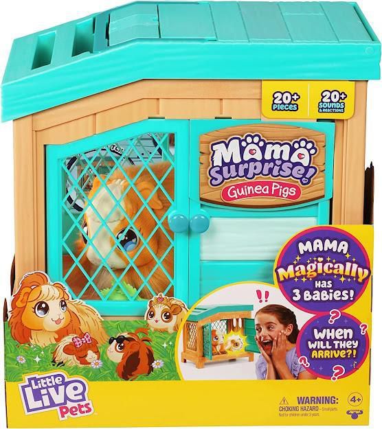 Pelucia Little Live Pets Mama Surprise Porco da India FUN