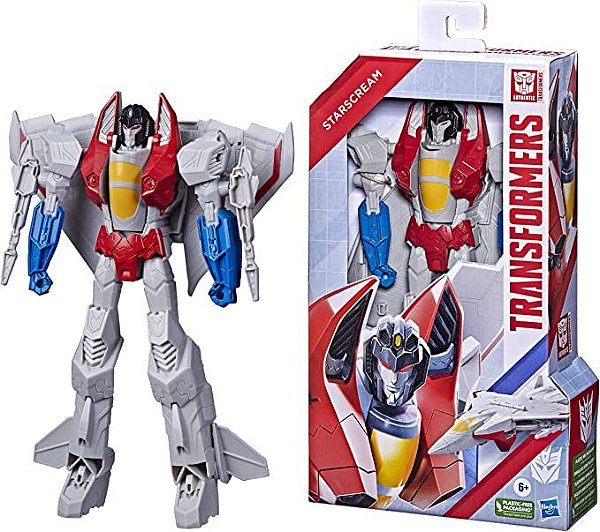 Boneco Transformers Titan Changers Starscream Hasbro