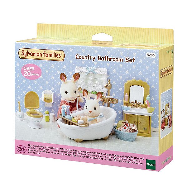 Sylvanian Families Conjunto Toalete e Banho Epoch 5286