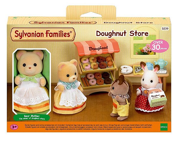 Sylvanian Families Loja de Donuts Da Mamãe Urso 5239