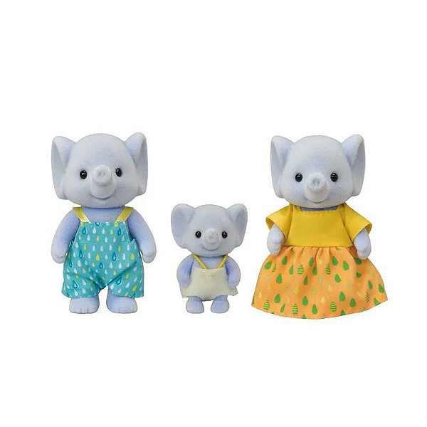 Sylvanian Families - Família Dos Elefantes - Epoch