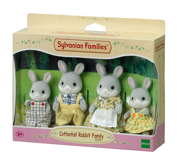 Sylvanian Families Bonecos Coelhos Cauda De Algodão 4030