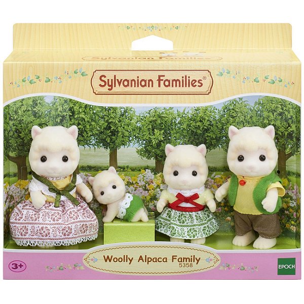 Sylvanian Families Familia Das Alpacas Epoch 5358