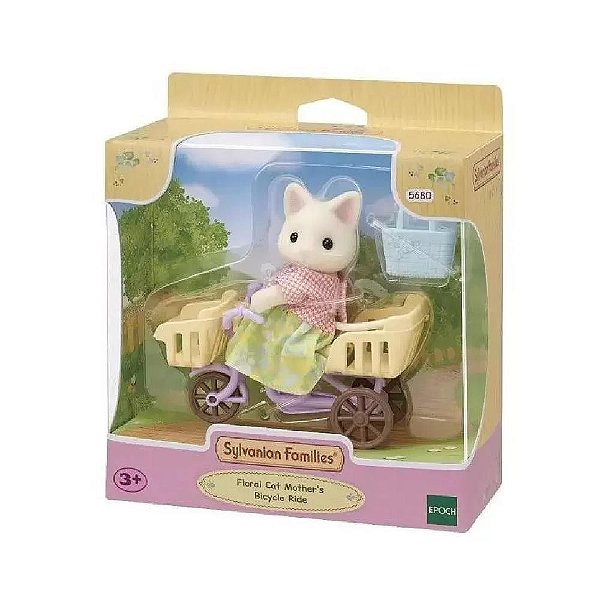 Sylvanian Families Conjunto Passeio Bicicleta Epoch Magia