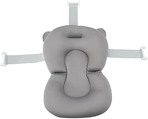 Almofada de Banho Para Bebê Cinza