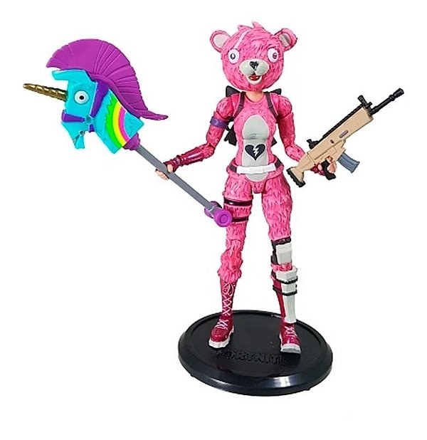 Boneco Fortnite Articulado Cuddle Team Leader - 8430-5 Fun
