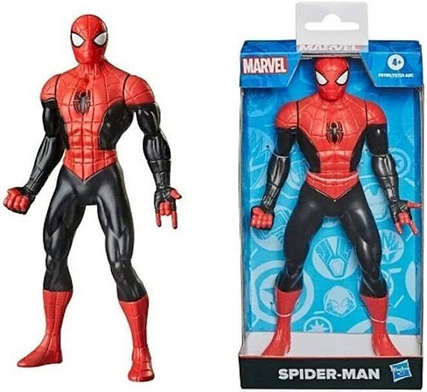 Boneco Homem Aranha Preto/Vermelho Articulado - Hasbro F0780