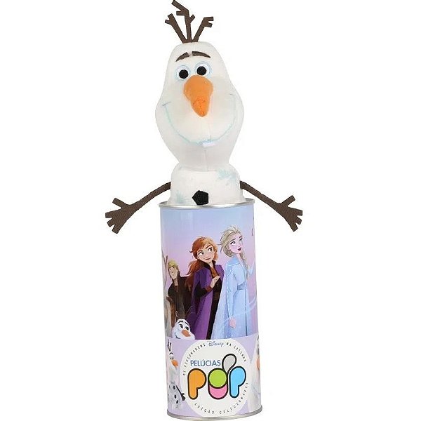 Pelúcia Pop Disney Na Latinha Olaf - Fun