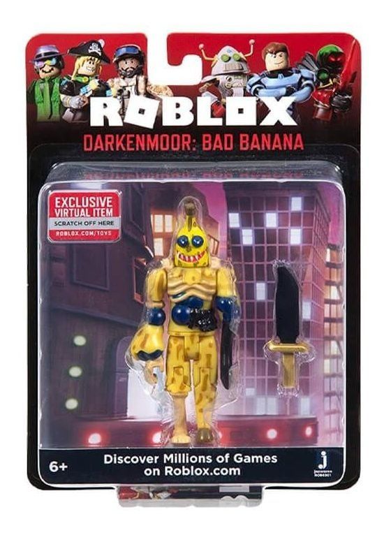 Boneco Roblox - Darkenmoor - Bad Banana + Código Virtual - Sunny