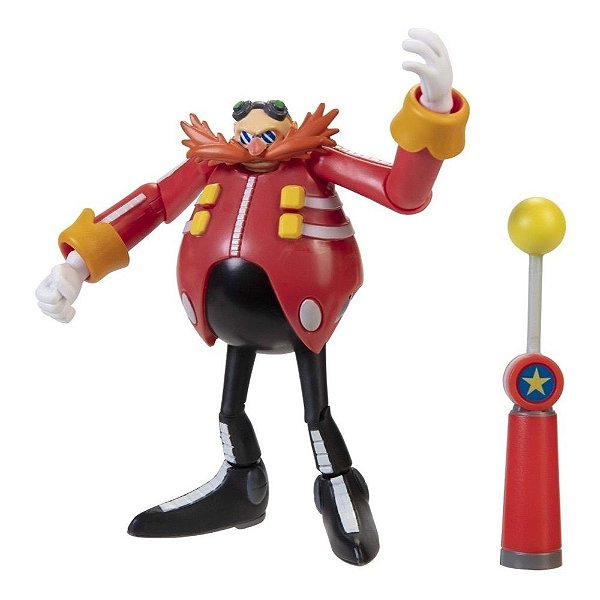 BONECO SONIC 2 The Hedgehog DR Eggman Articulado - Candide 3407