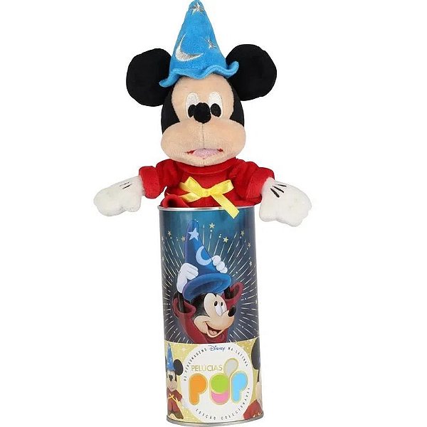 Pelúcia Pop Disney Na Latinha Mickey Fantasy -Fun Divirta-se